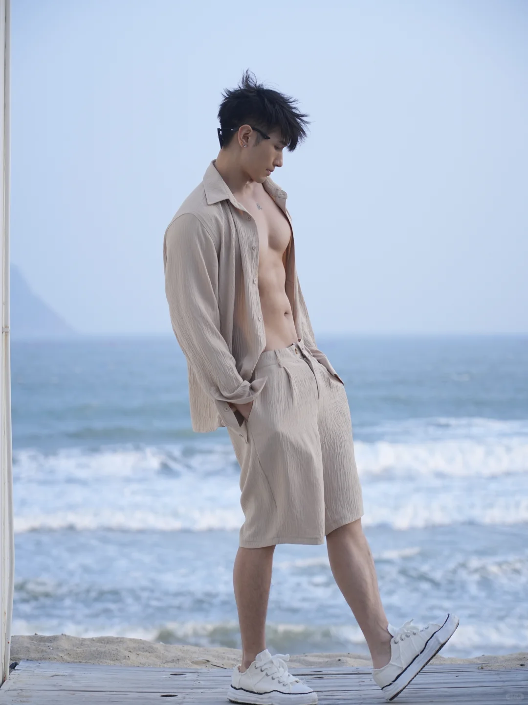 精致穿搭看多了，来看下松弛舒服的🌊