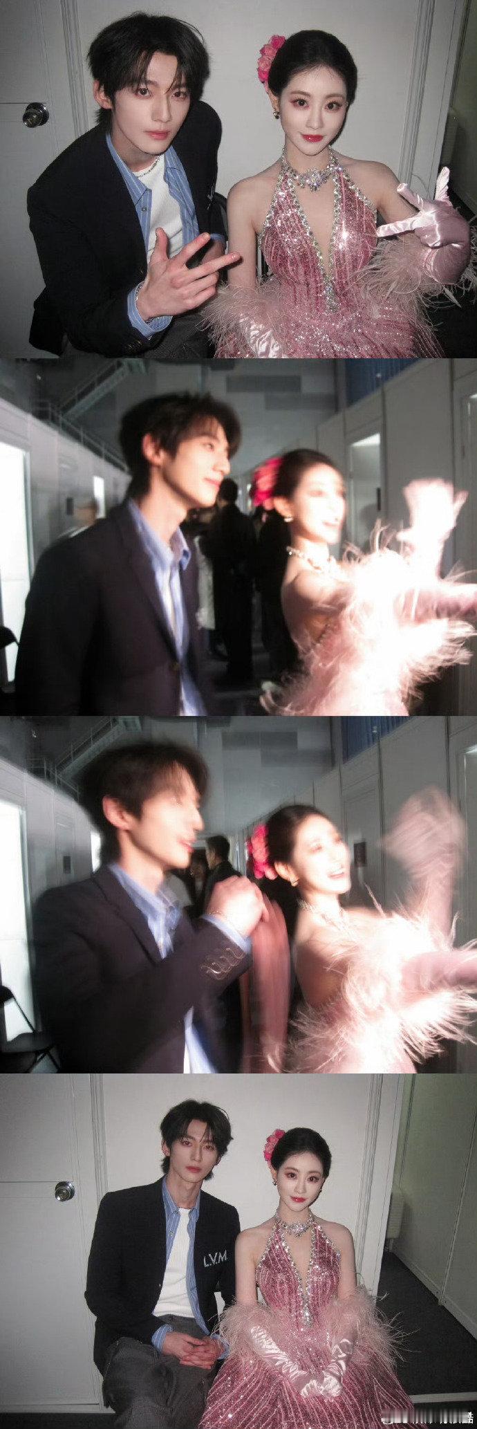 一张伟大的脸旁边又是一张伟大的脸 谁被这温馨同框圈粉了🥰一位优雅从容贵气天成，