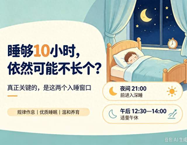 宝宝黄金睡眠时间敲定！抓住2个关键时段，助力大脑发育