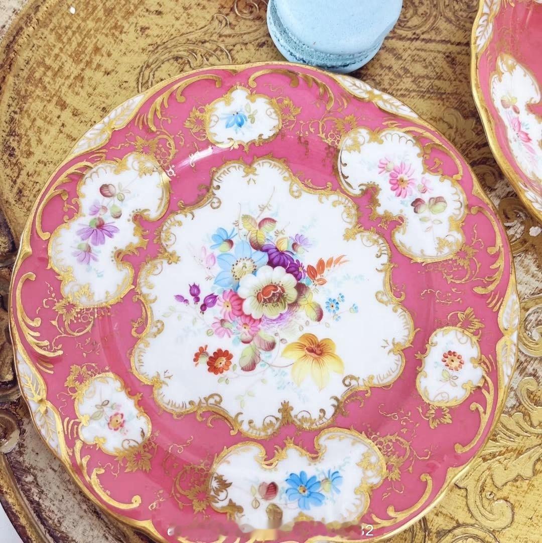 New arrival 💕An antique Coalport trio, 