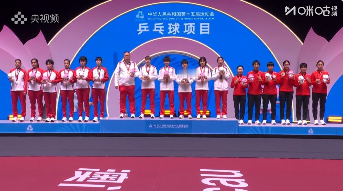 2025大湾区全运会U18女子团体🥇北京（刘昕冉 祝启慧 杨惠泽 袁园馨艾 蔡