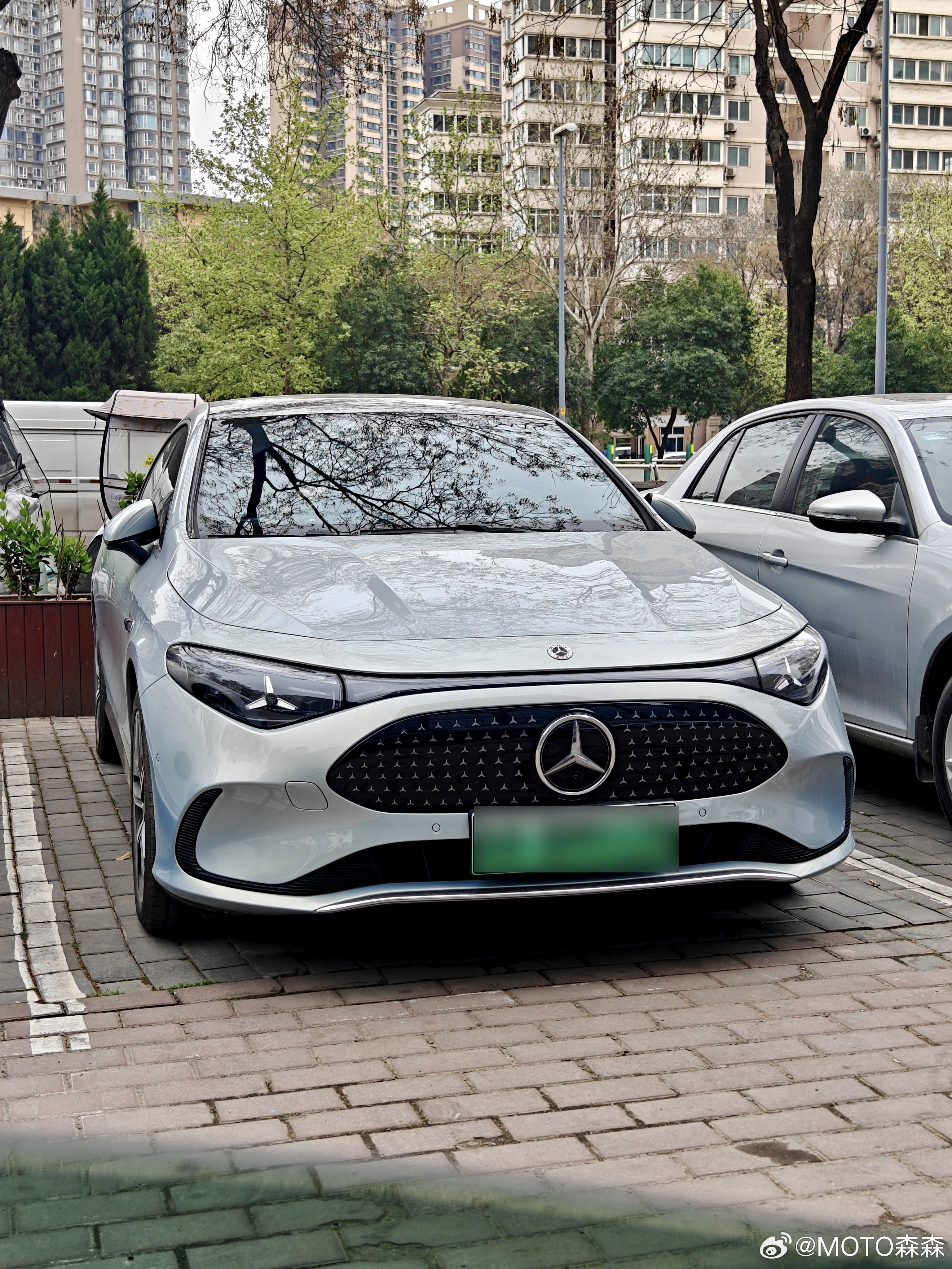 纯电新cla，第一次见实车