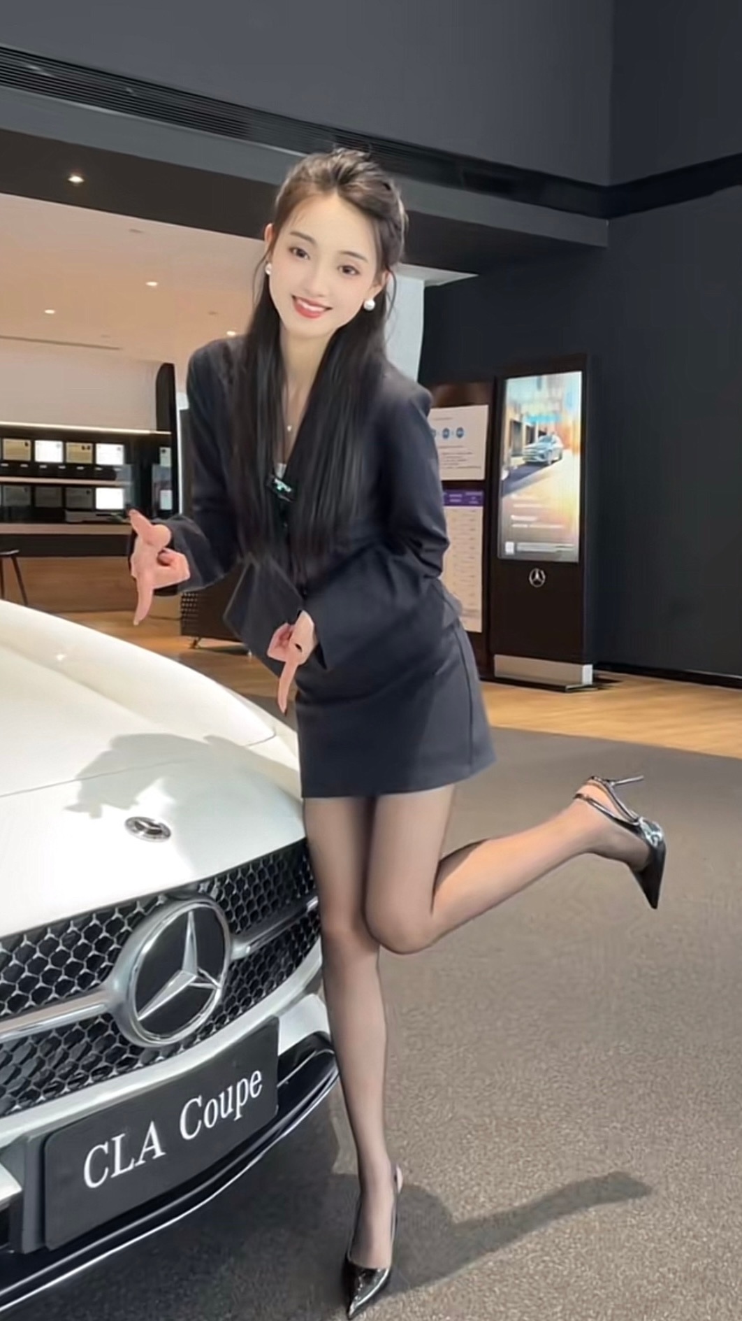 奔驰CLA颜值漂亮吧 ​​​