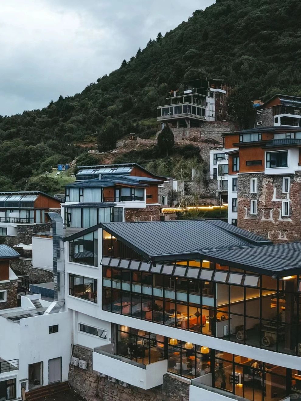 一生住一次 | 达古冰川下的民宿 ☁误入仙境