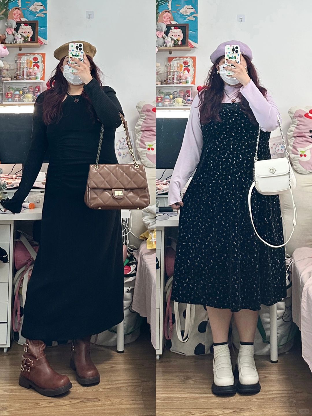 180斤 | 脱了外套也好看的内搭裙～🧶