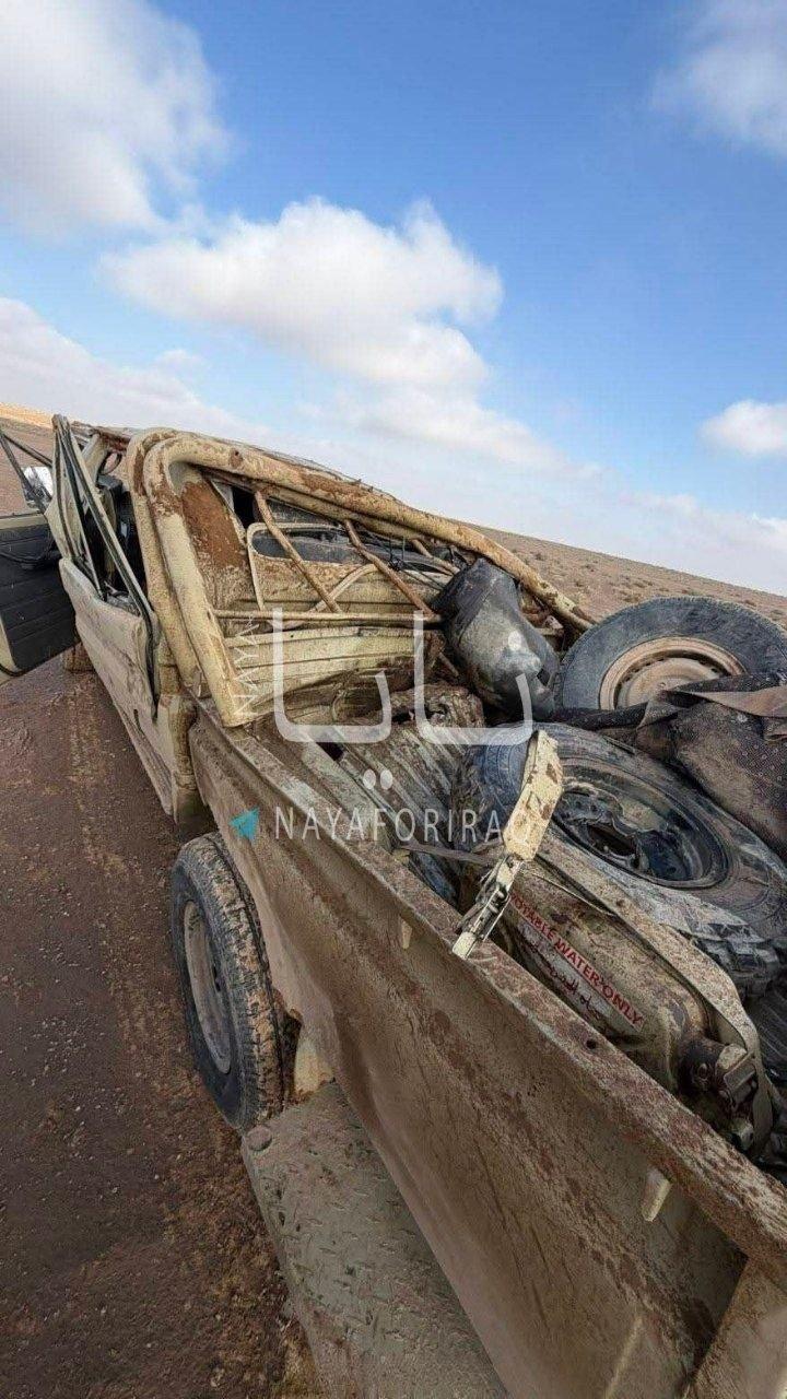 伊拉克安全部队在尼尼微省西南部执行侦察任务时遭遇炸弹袭击，2名士兵受伤，一辆皮卡