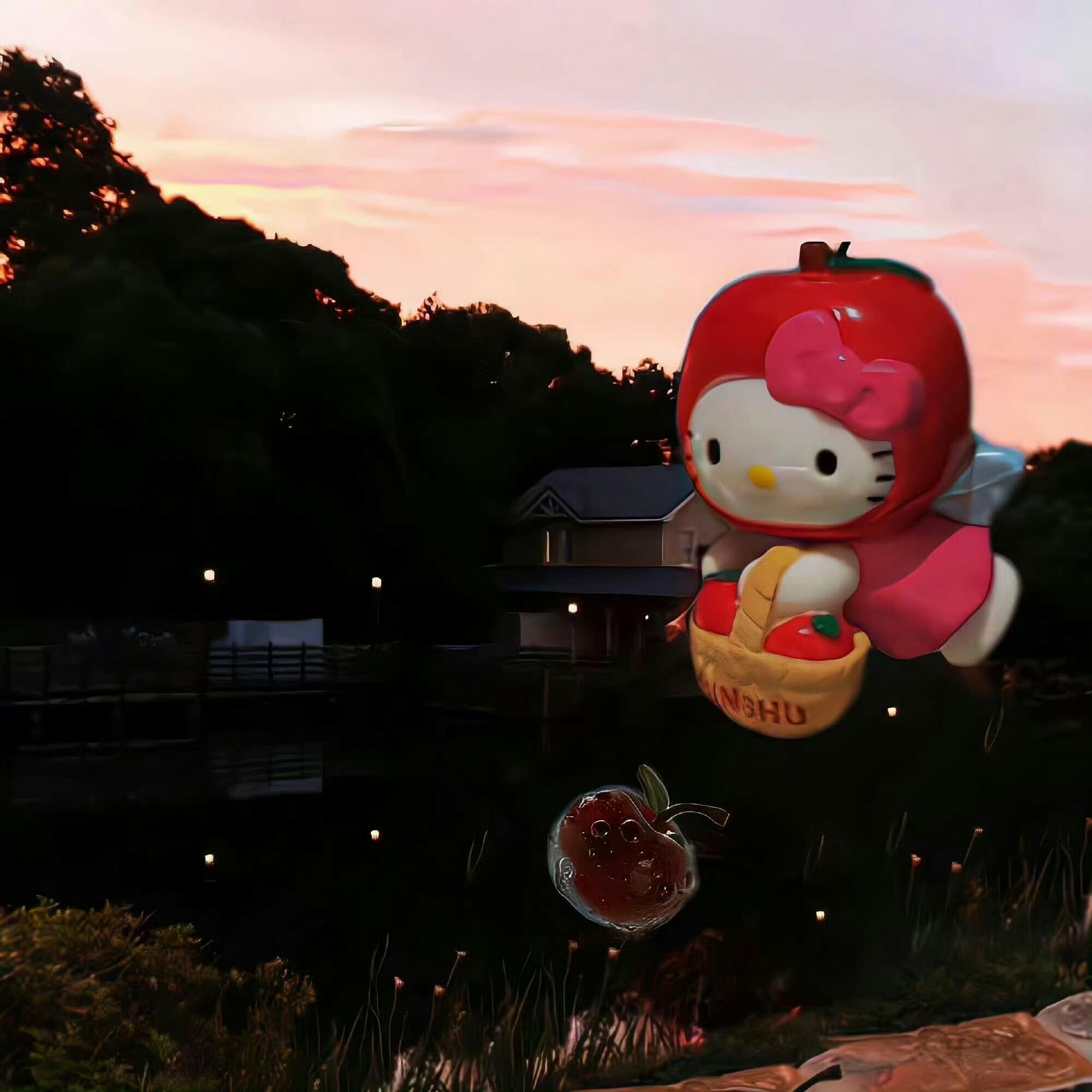 wechat｜朋友圈背景图｜hellokitty｜氛围感｜文字背景图｜审美积累｜