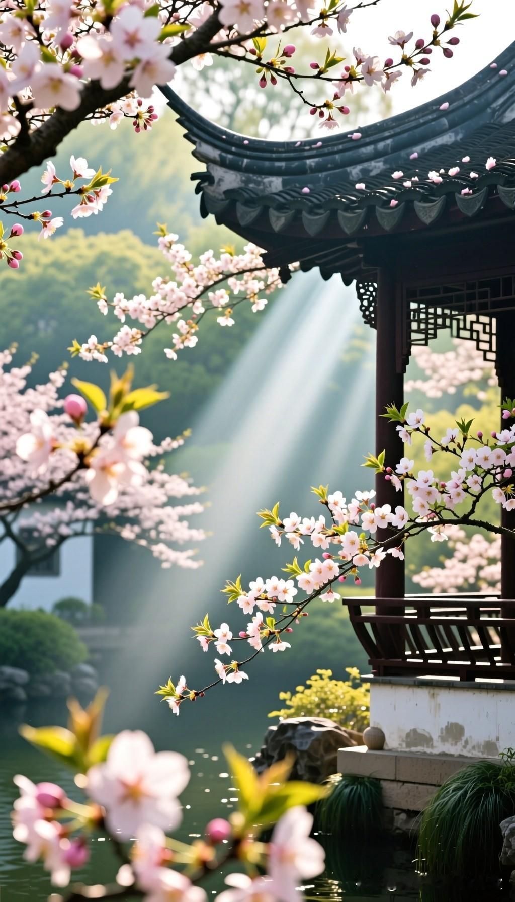 上联：立春过后雨水绵
下联：春光明媚花开满
横批：春意盎然