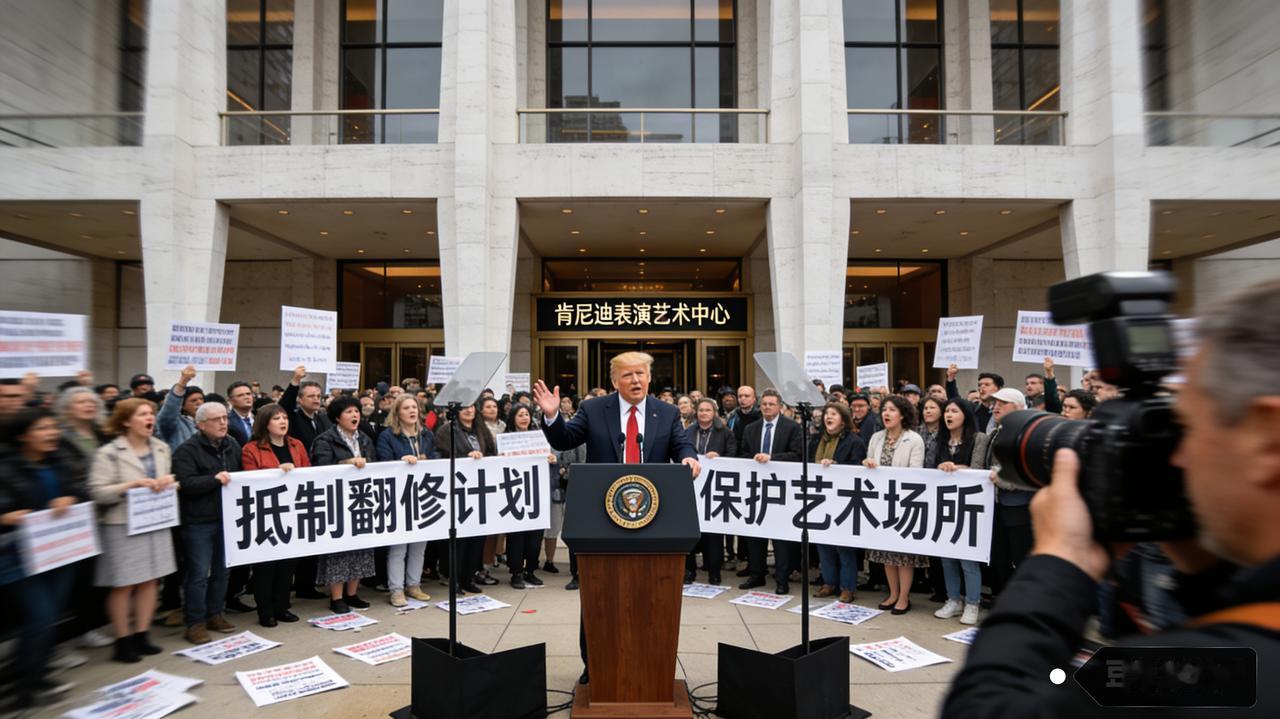 争议！特朗普下令关闭肯尼迪中心两年翻修，艺术界集体抵制引轩然大波
 
特朗普罢免
