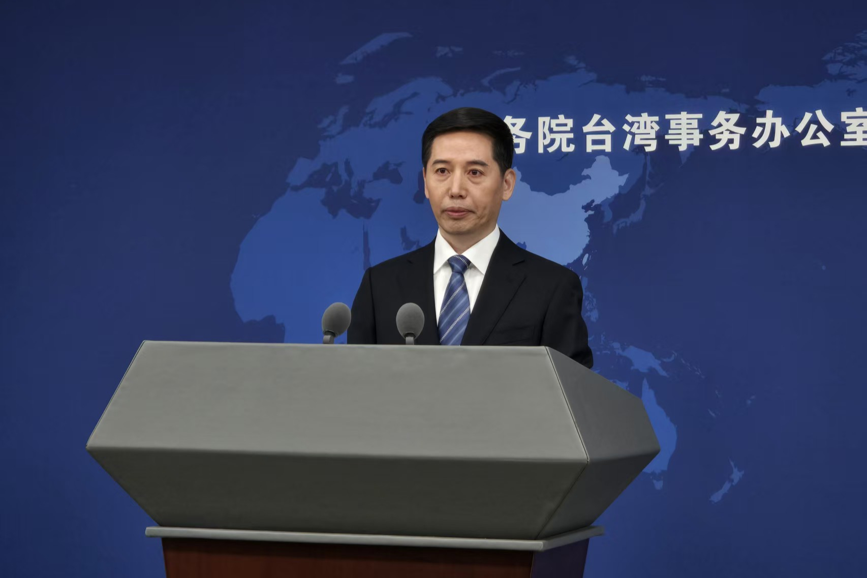 【#国台办新任发言人亮相#】10月29日上午，国台办举行例行新闻发布会，新任发言