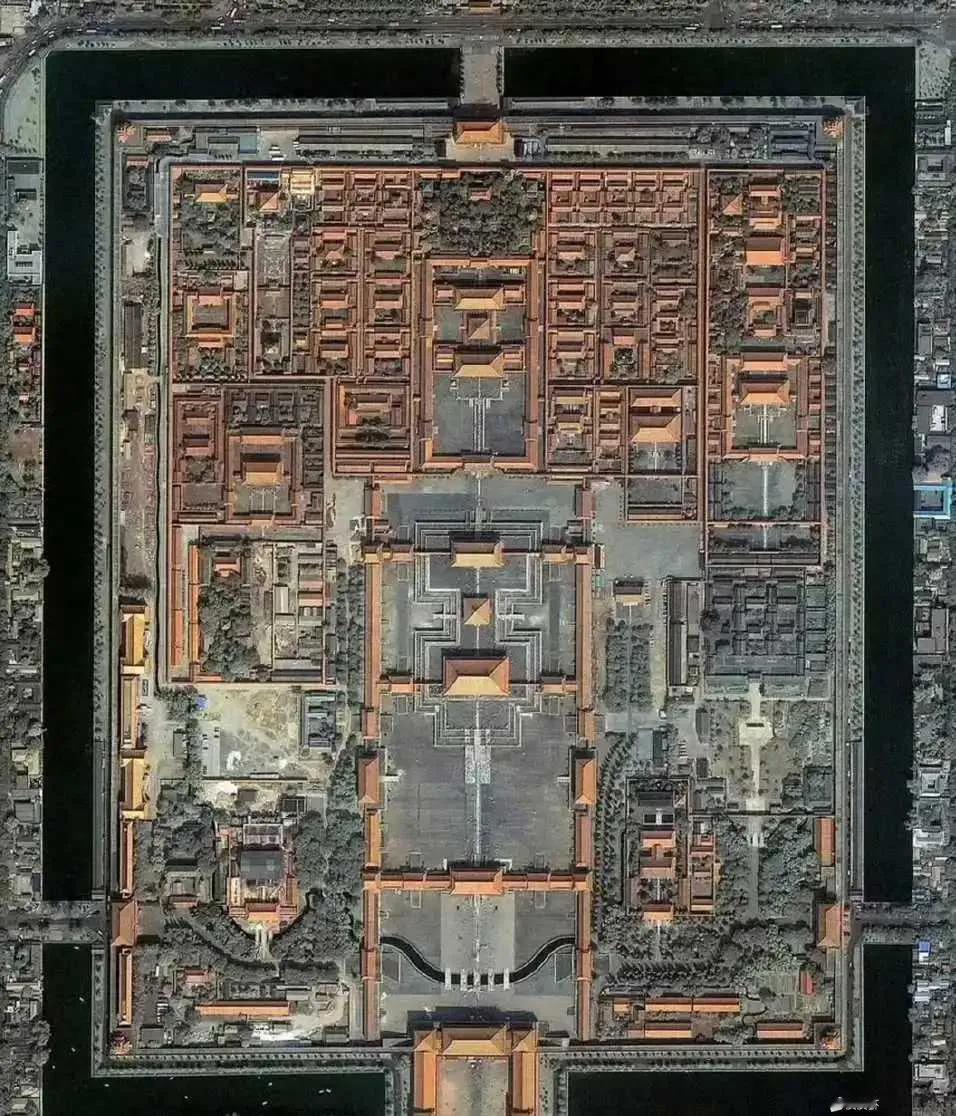 古代没有卫星，怎么可以做到这么方正？