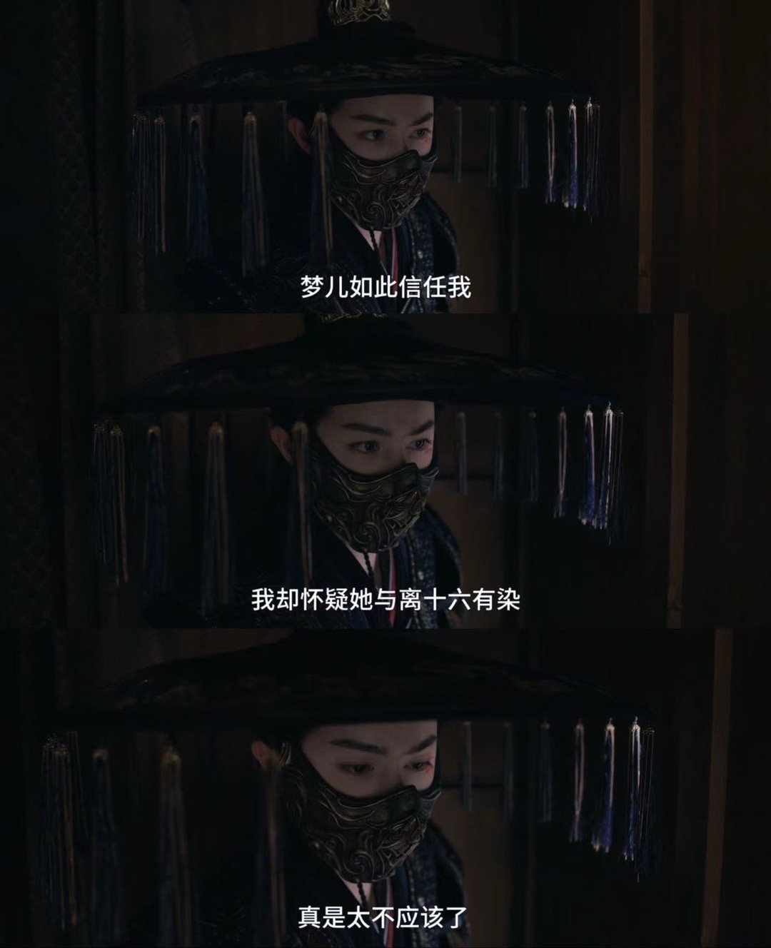 王佑硕说楚归鸿自己哄自己 楚归鸿这“自我哄劝”的本事，在众多男主里脱颖而出，王佑