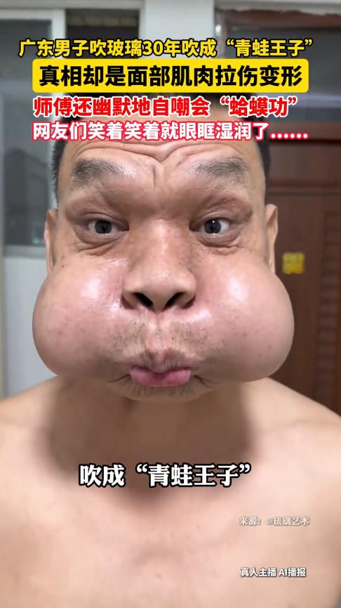 “悲剧还是发生了！”广东，一男子在工厂吹了30年玻璃，一天最多要吹300多个，结