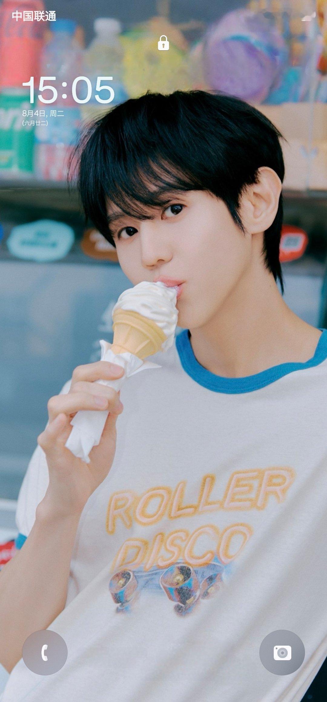 拿来当壁纸好适合🍦🫧💛 