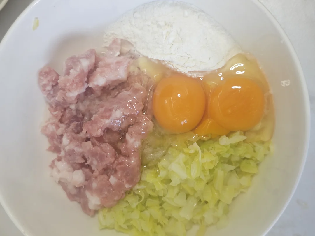 宝宝超爱吃的奶酪包菜肉饼✨零失败教程