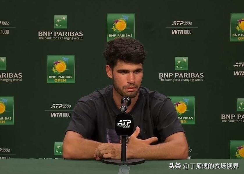 阿尔卡拉斯不敌梅德韦杰夫赛后采访：“我先要承认的是丹尼尔打得非常棒，我认为他打了
