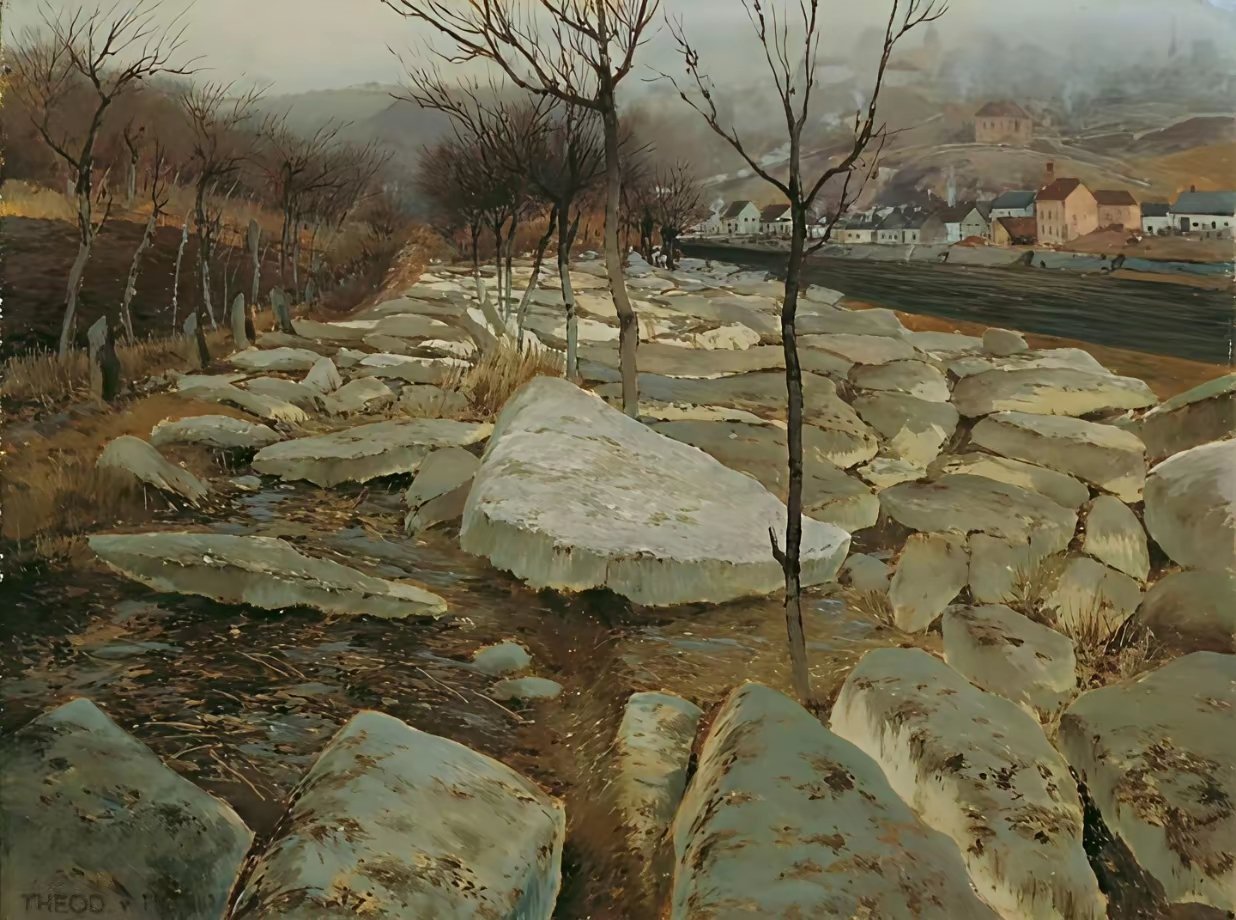 画家西奥多・冯・霍曼 绘画作品欣赏遇见艺术遇见美好绘画参考