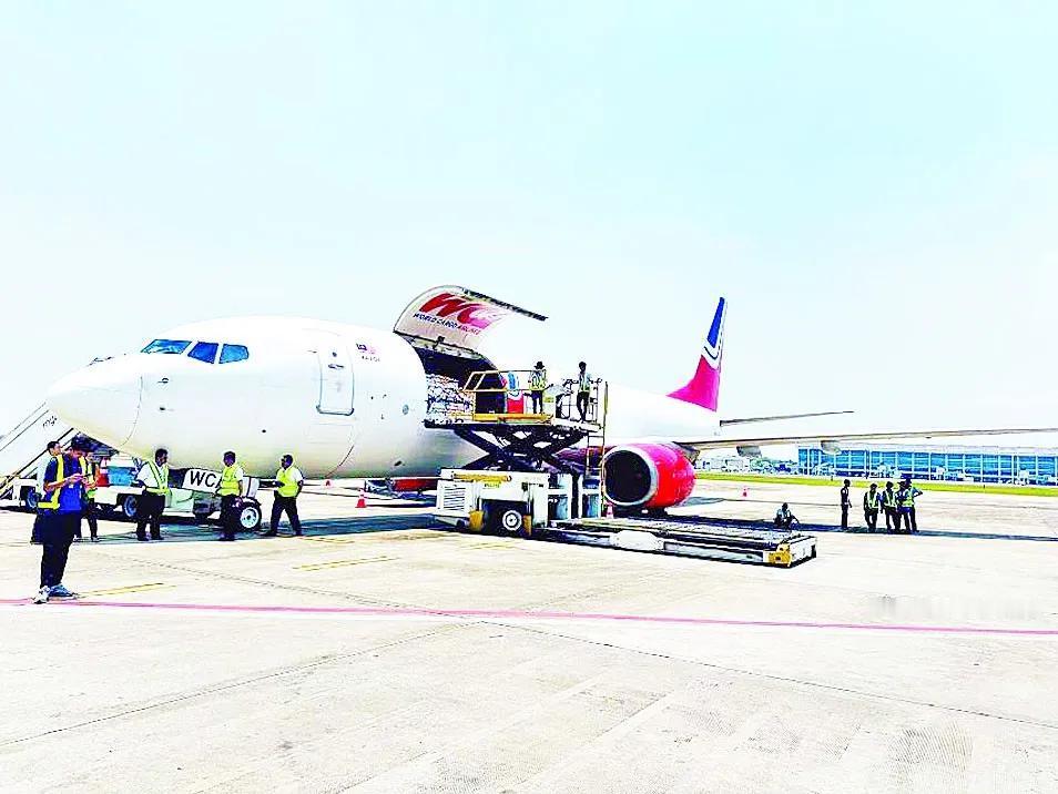 缅甸MNA航空公司消息，仰光－南宁－仰光货运航班每周运营3班。

该货运航班，使