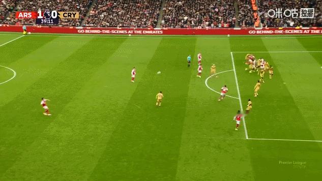 定位球制胜！大伙如何评价阿森纳1比0水晶宫 这场英超第9轮比赛？39'  1-0