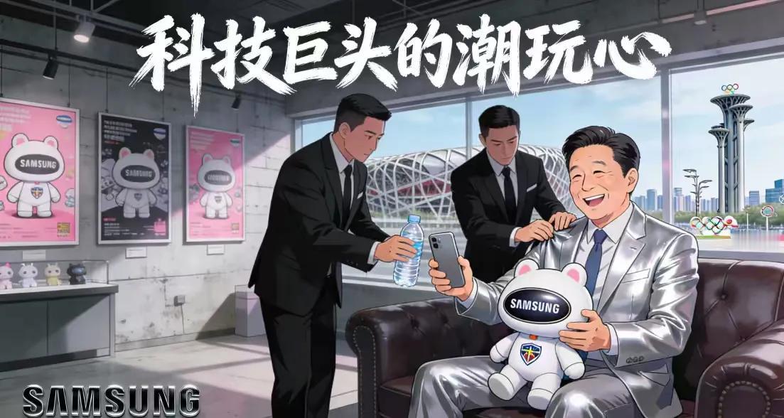三星掌门人北京偶遇潮玩，一只Labubu玩偶背后的商业风向与情感连接
一件看似平