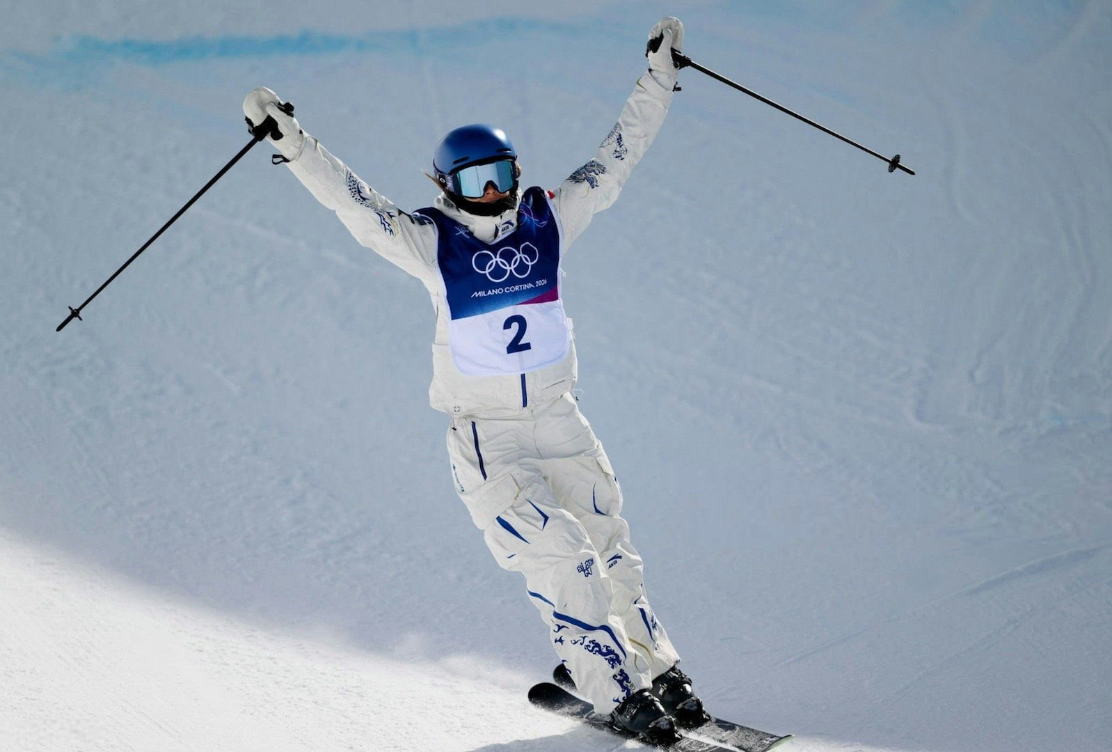 谷爱凌金牌恭喜谷爱凌夺金！恭喜李方慧获得银牌！ 李方慧银牌