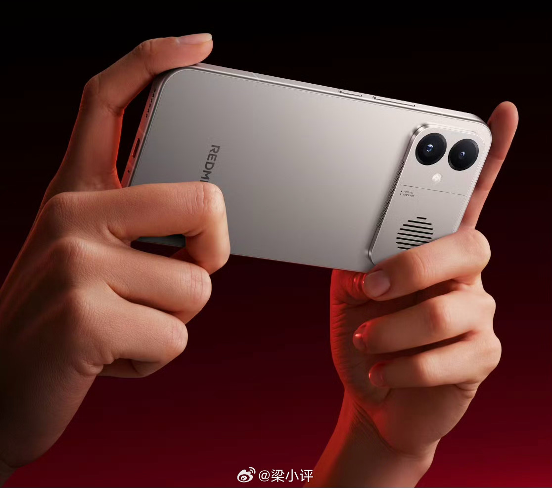 REDMI K90 Max外观公布了，背面deco进风，deco下方出风 