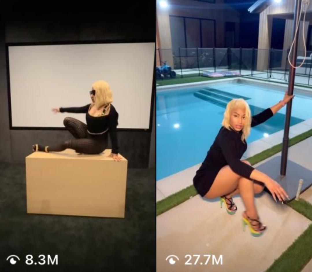 说唱时尚女王“麻辣鸡”Nicki Minaj 今日靠 TikTok 翻红，她在该