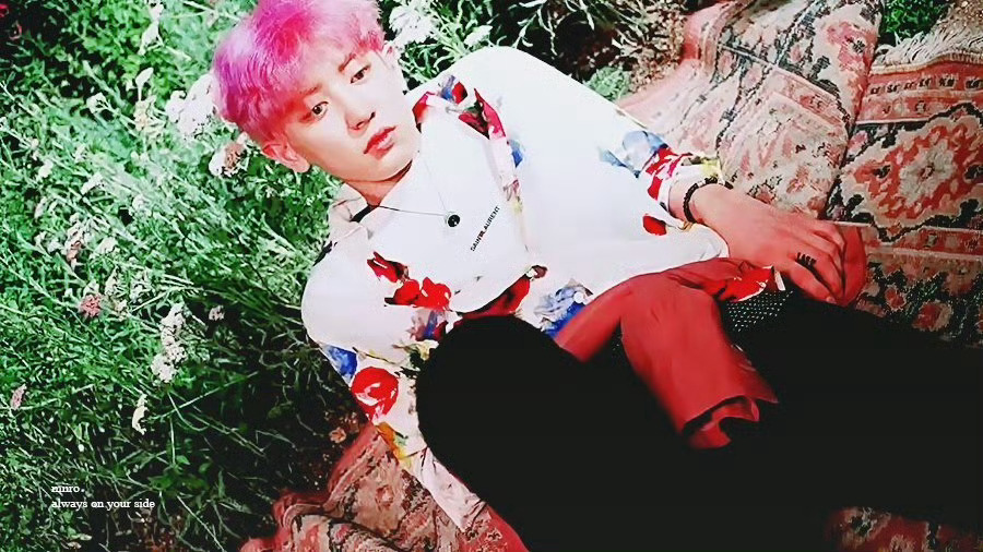 朴灿烈170711 KoKoBop teaser修图  跌进绿野的一缕疾风，扰乱
