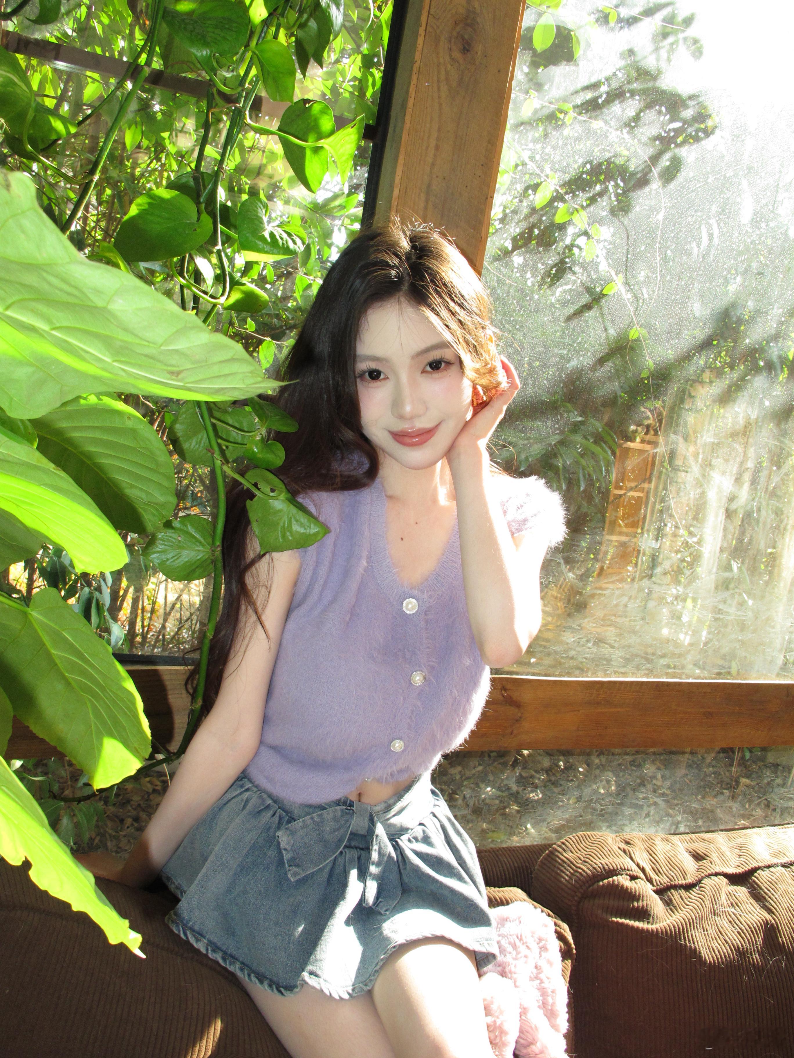 上海约拍 紫色很有韵味~手机摄影