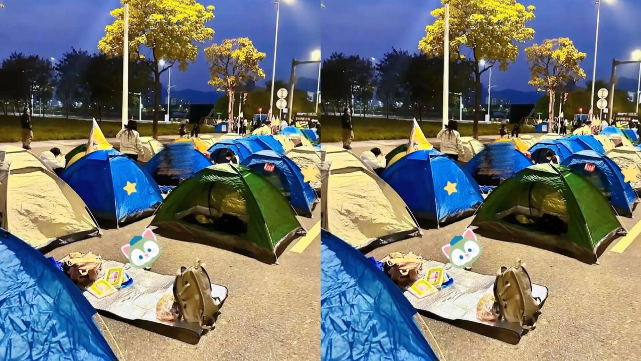 国庆的帐篷比酒店还多？
这哪是没钱住店，
分明是
年轻人在给“价格刺客”上课！