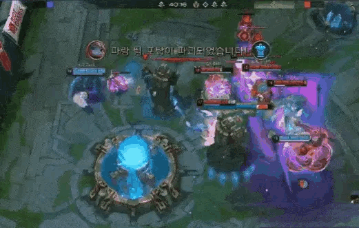 DK带着远古龙Buff直逼HLE基地，HLE反抗未果再次落败