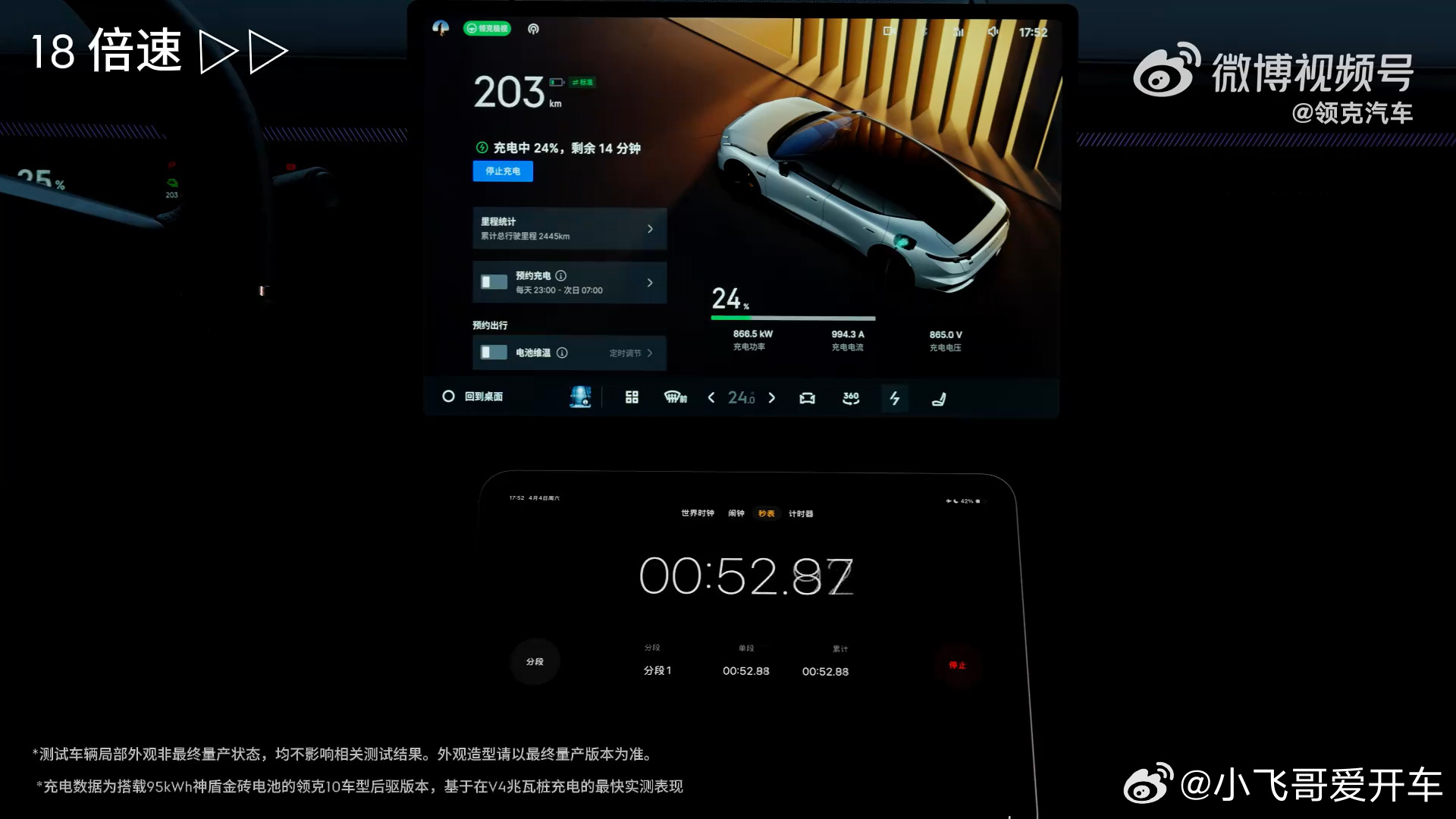 现在纯电已经是5分钟补能时代了，领克10这次实测展示了什么是补能速度。搭载900
