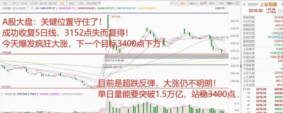 A股爆发疯狂大涨！各路资金入场抢筹，上午总市值怒涨2.42%，两市98%的股票上