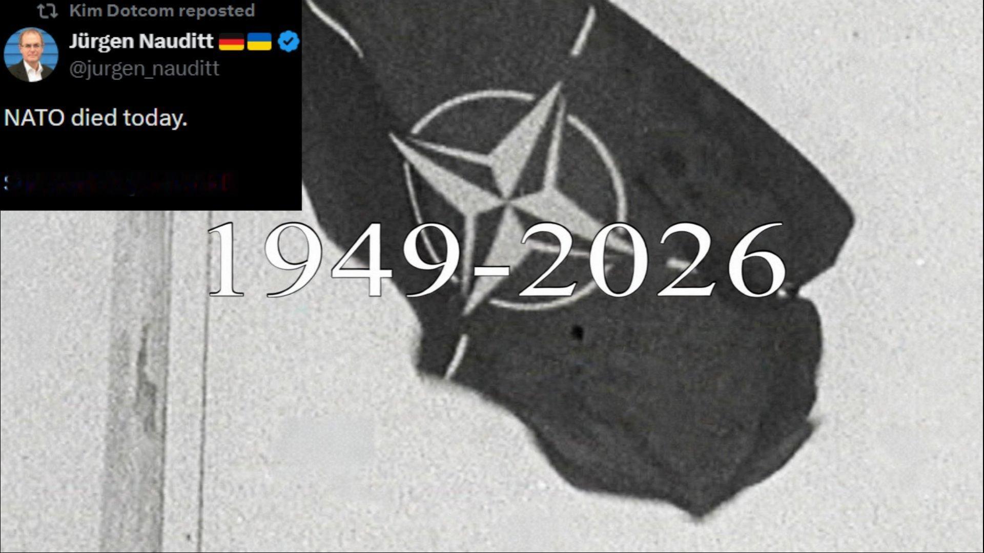 有人预测：北约成立 76 年后解散。何天恩