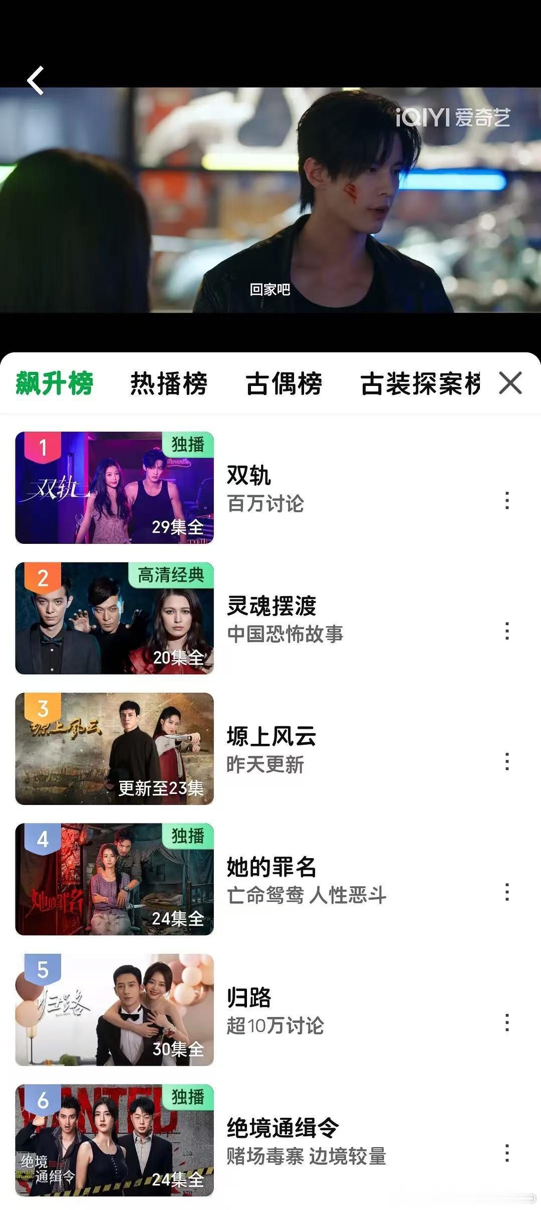 虞书欣双轨爱奇艺飙升榜第一离谱到家了，剧都收官好久了还能冲飙升榜第一，虞书欣演的
