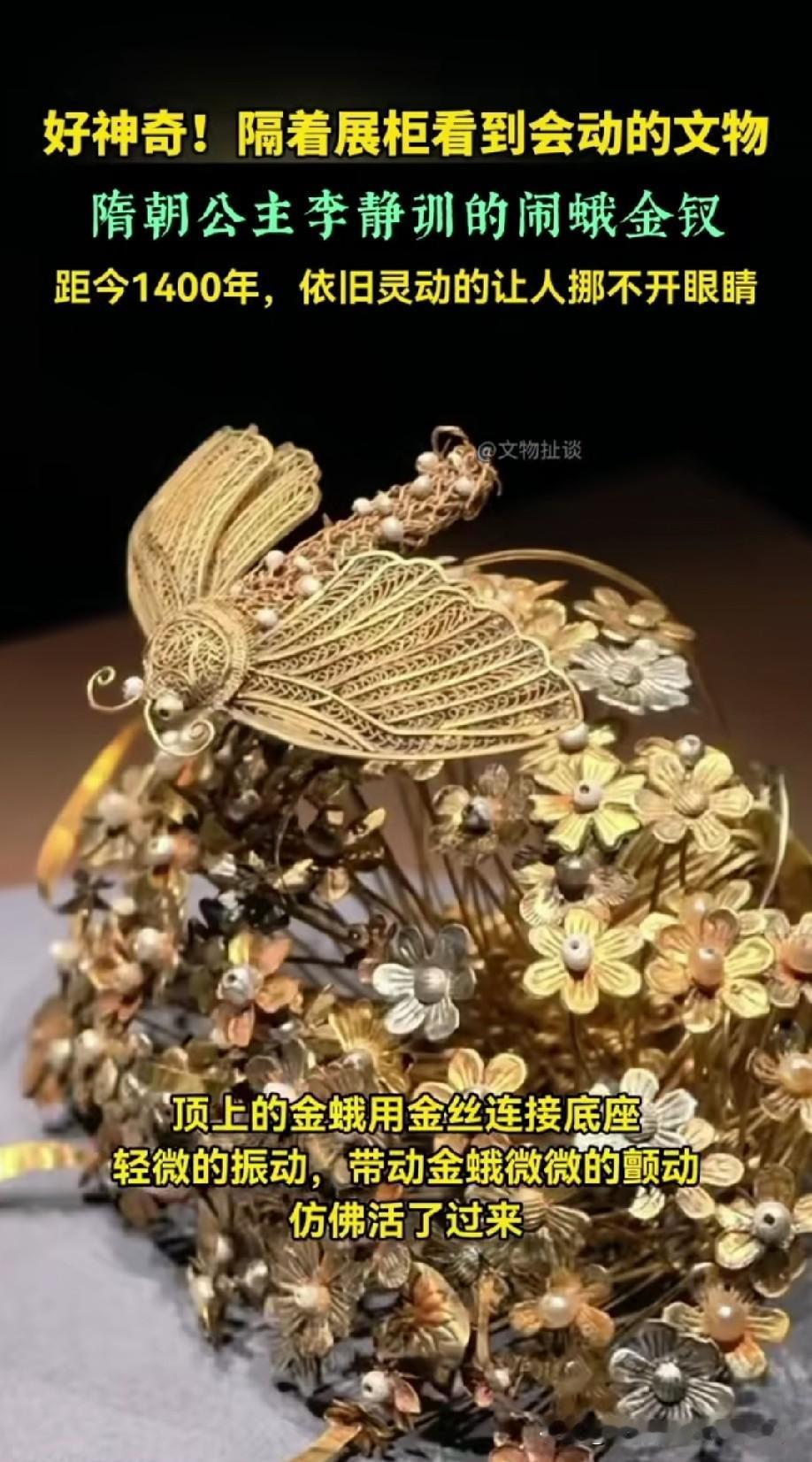 李静训小小年纪便因病早早离世，年仅九岁。出身显贵的她，生前被全家捧在手心，是长辈