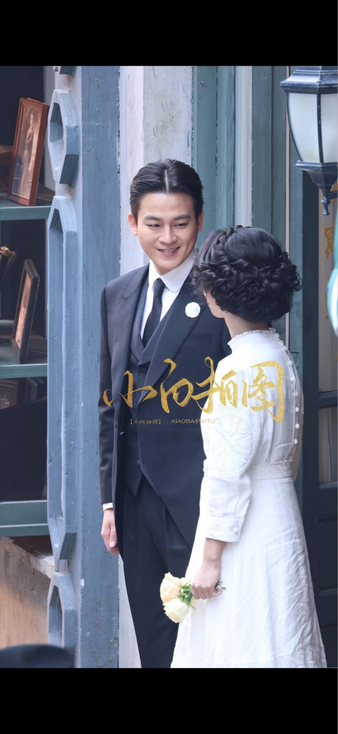 杨紫欧豪玉兰花开君再来结婚路透🈶好配啊，可惜最后be了！ 