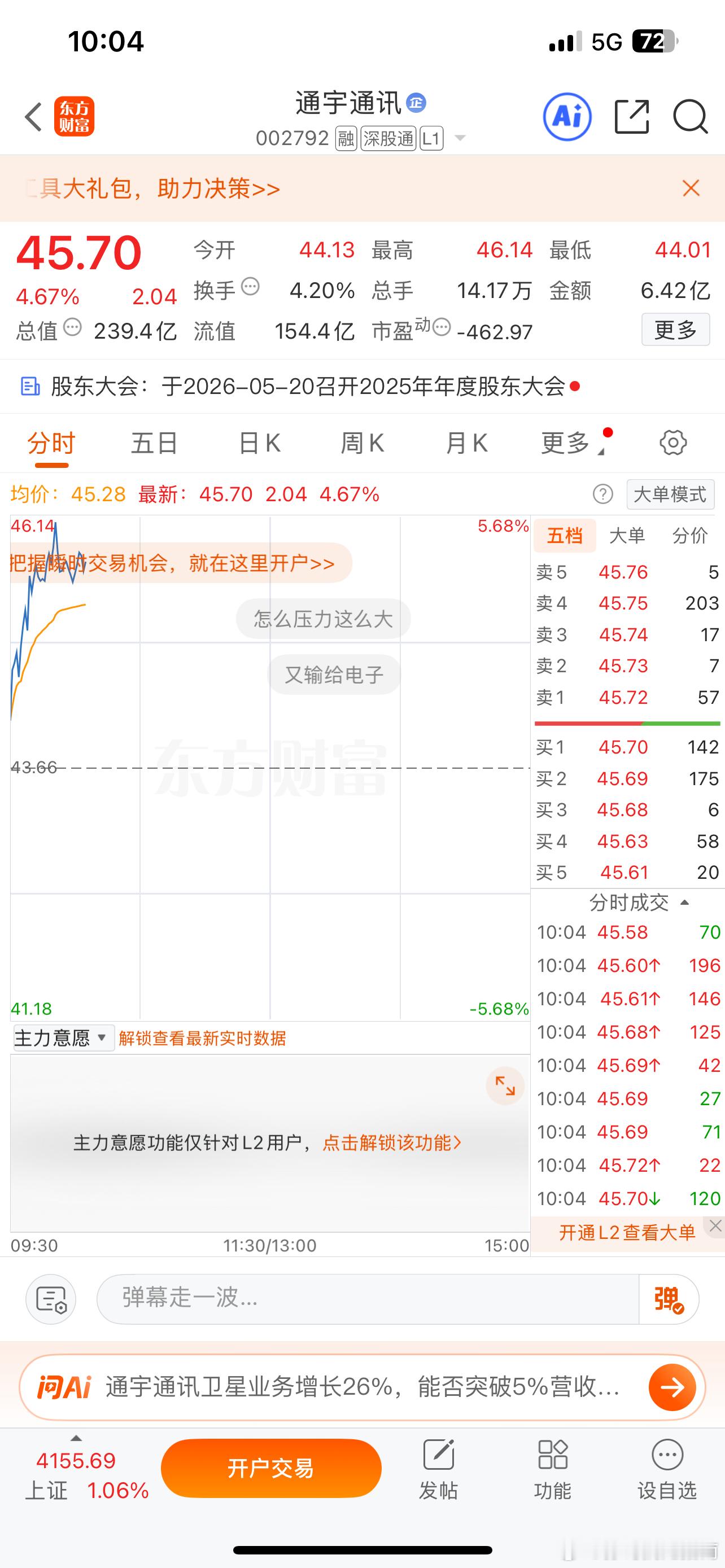 通宇通讯 sz002792[股票] 欢迎加入大家庭，我们的V➕大家庭越来越强大了