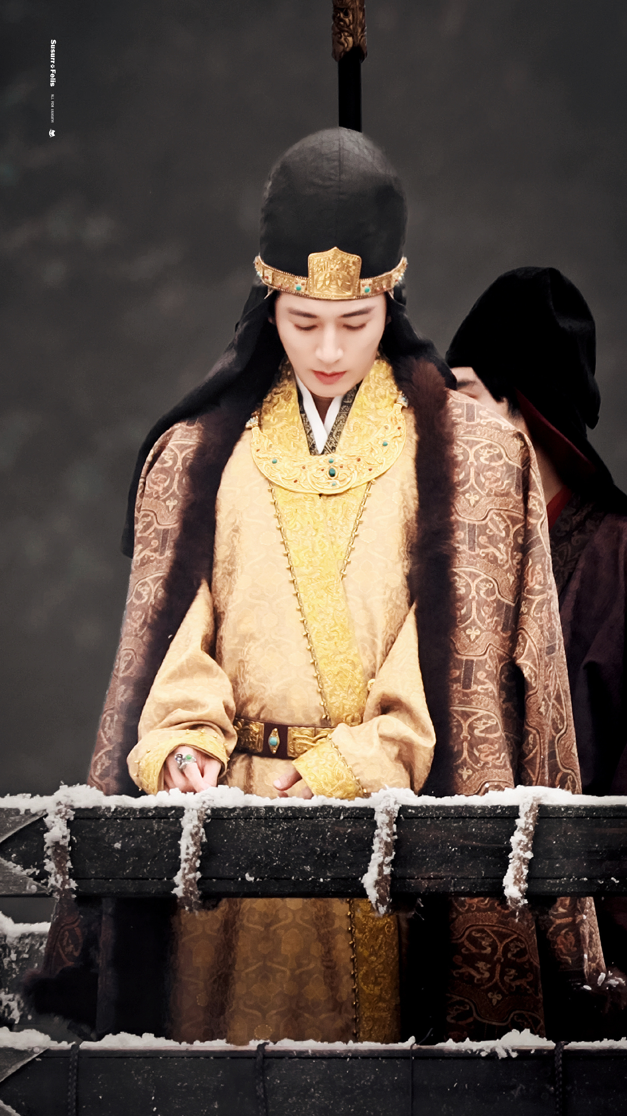 《江山大同》刘学义造型好还原啊这是拓跋濬刚登基的时候吗？看着很庄严… 