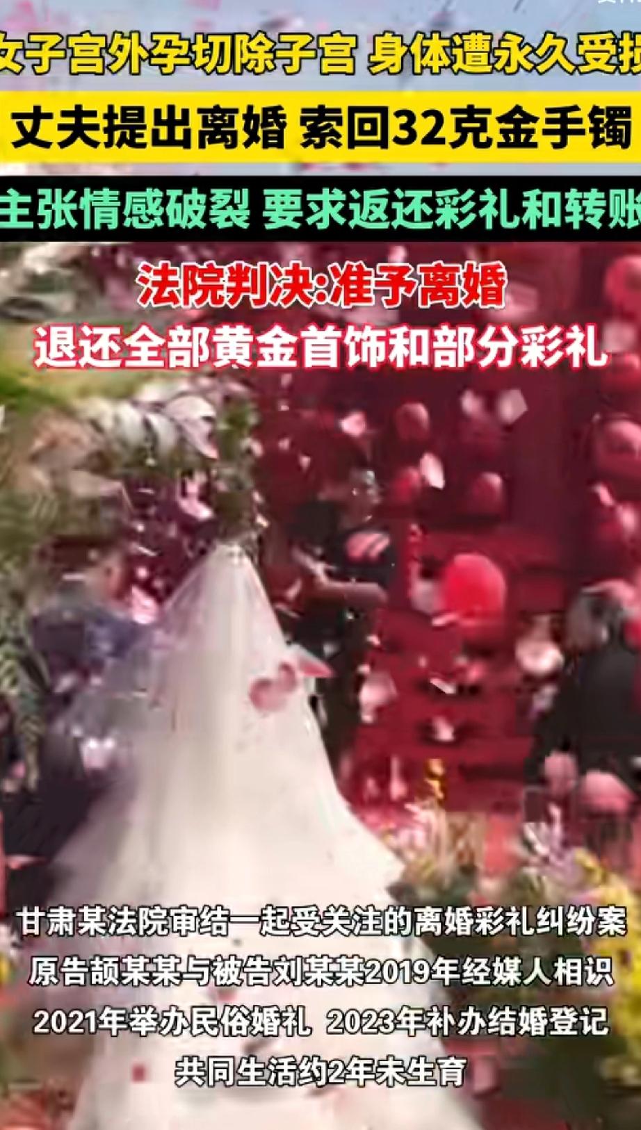 “仅退款”的风居然吹到婚姻界！[恐惧]

甘肃一女子2019年和前夫相识，202