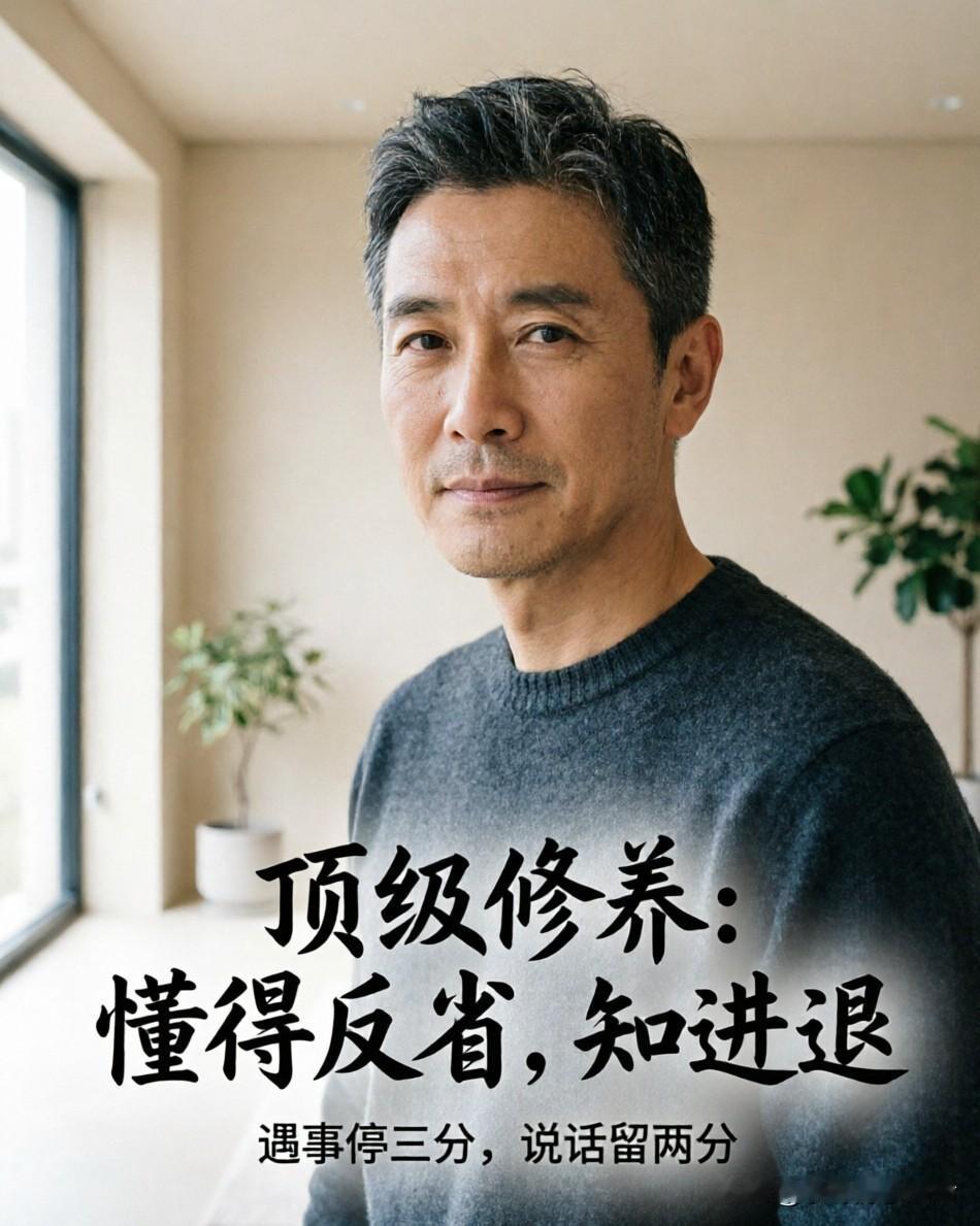 这段话说得真有智慧！
懂得反省，确实是一个人走向成熟和内心强大的开始。

在这个