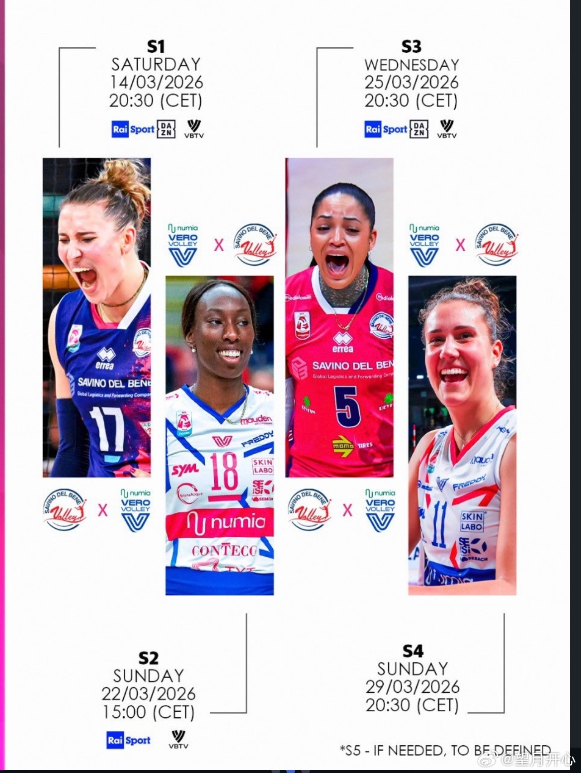 望月体育 土耳其女排联赛常规赛最后一轮对阵3月14日18:00加拉塔萨雷🆚戈兹