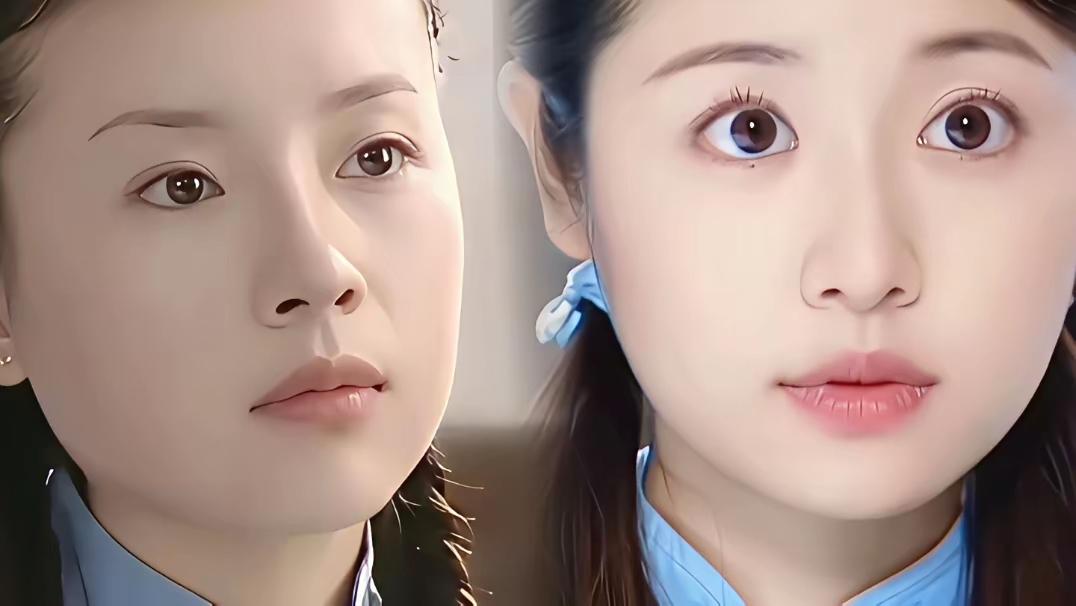 同样的民国学生装，气质却大不同！💃
林心如的如萍灵动娇俏，温柔似水；董洁的冷清