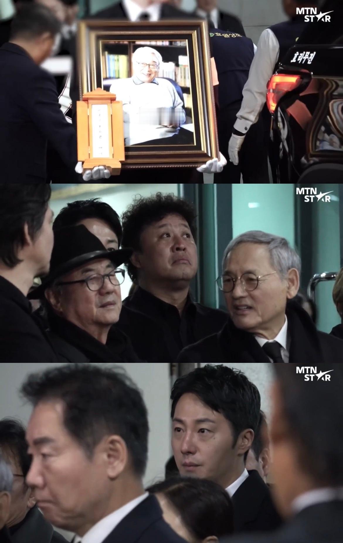 顺才爷爷，儿子和孙子来送你了💧郑俊河丁一宇送别李顺载