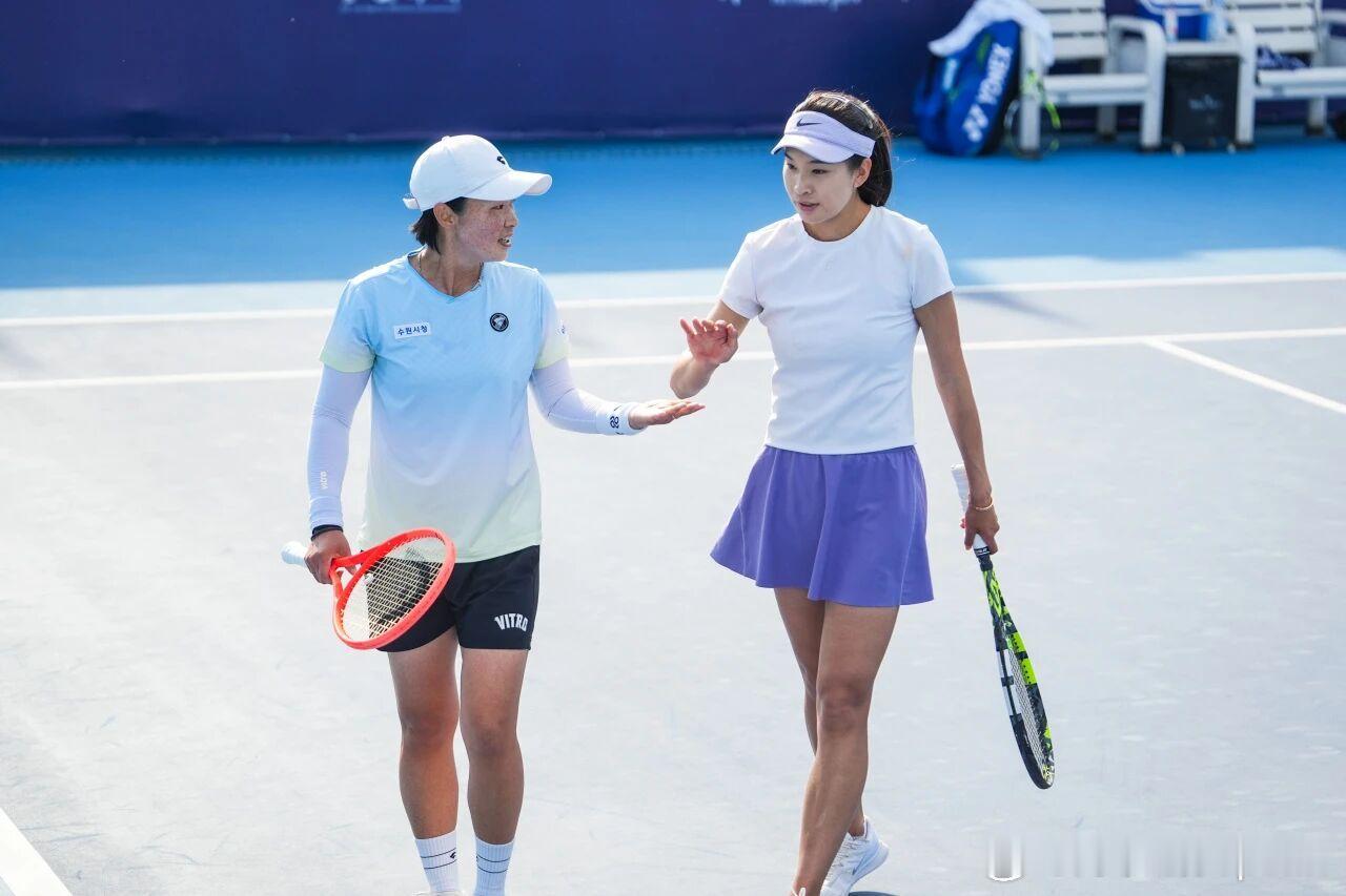 🏆🇨🇳六安W15女双决赛🇨🇳徐佳钰/🇰🇷金娜丽2-6/6-2/10
