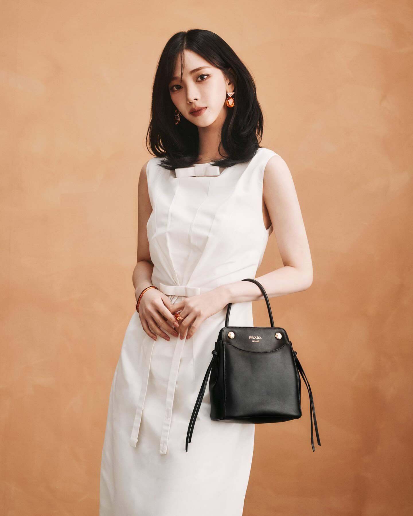 PRADA 2026秋冬女装大秀中韩嘉宾Photocall📸杨幂、TOP 登陆