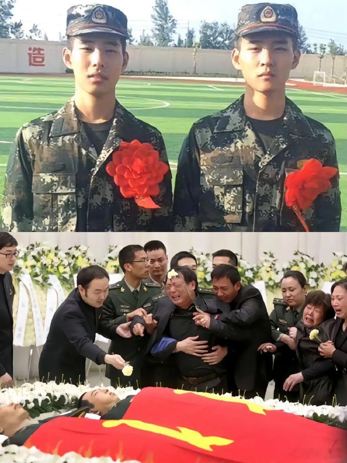 同一天入伍同一天牺牲。王胜鹏／王胜民 [鲜花][鲜花][心] ​ ​​​