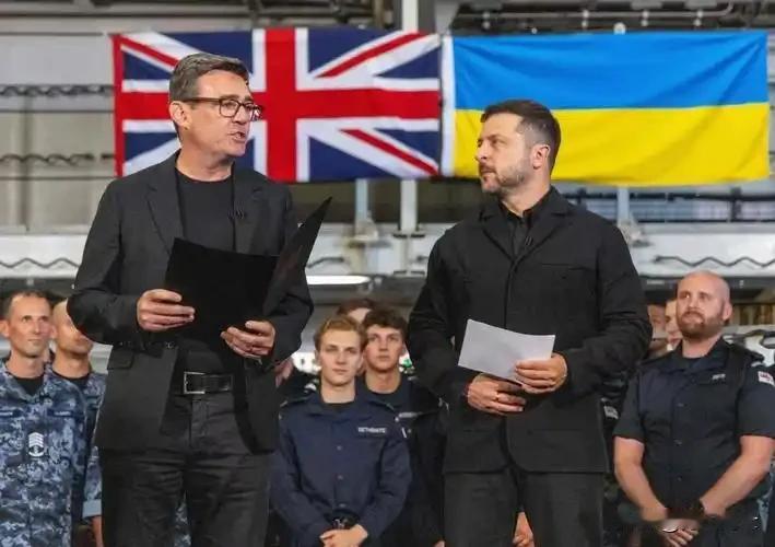 对于乌克兰，英国准备以实际行动登上金主地位……
当地时间八月二十四日，刚刚上任的