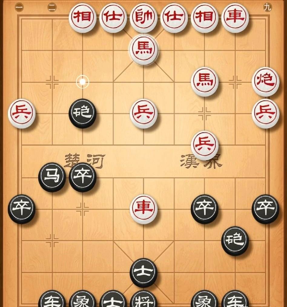 对方五九炮直接轰中卒将军，这棋换谁都得捏把汗。

我方没退，马3进5直接把炮踩了