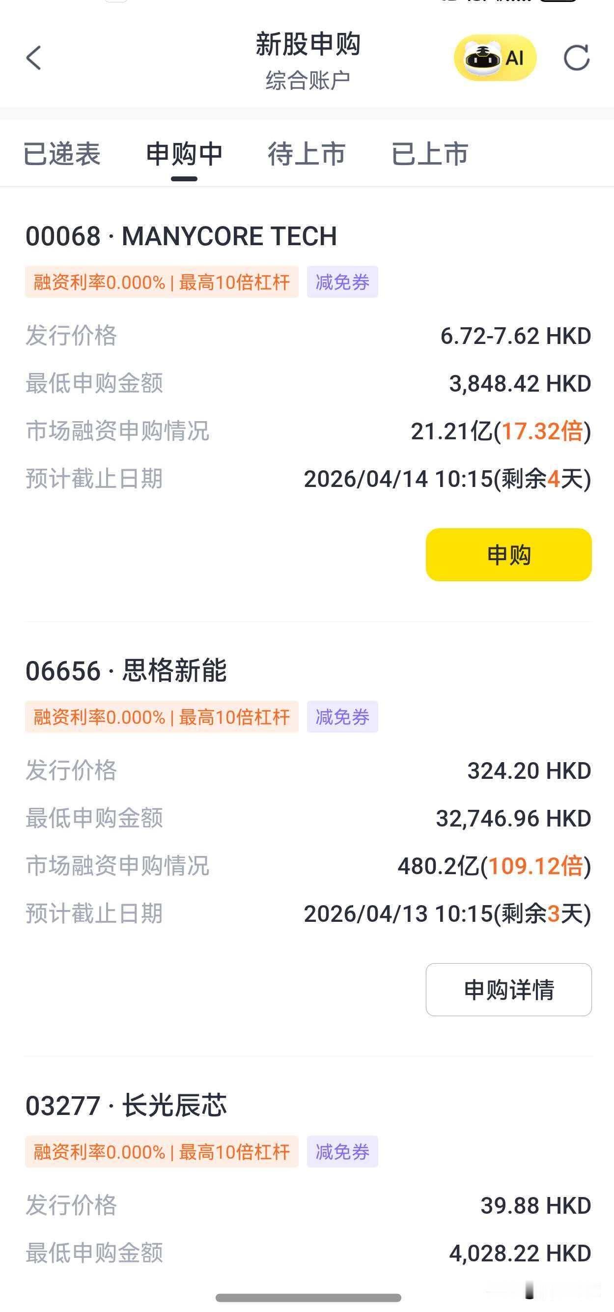 港股打新又来了，杭州“六小龙”之一的群核科技也来了~打新族 港股IPO潮 港股科